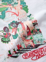 White License Fleetwood Mac Graphic Short Sleeve Crew Neck T-Shirt - Image 9 of 9