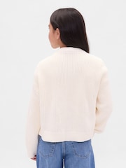 Gap White Oversized Cardigan (4-13yrs) (4-13yrs) - Image 2 of 5