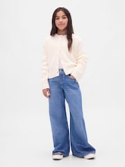 Gap White Oversized Cardigan (4-13yrs) (4-13yrs) - Image 3 of 5