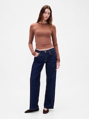 Gap Brown CloseKnit Jersey T-Shirt - Image 3 of 3