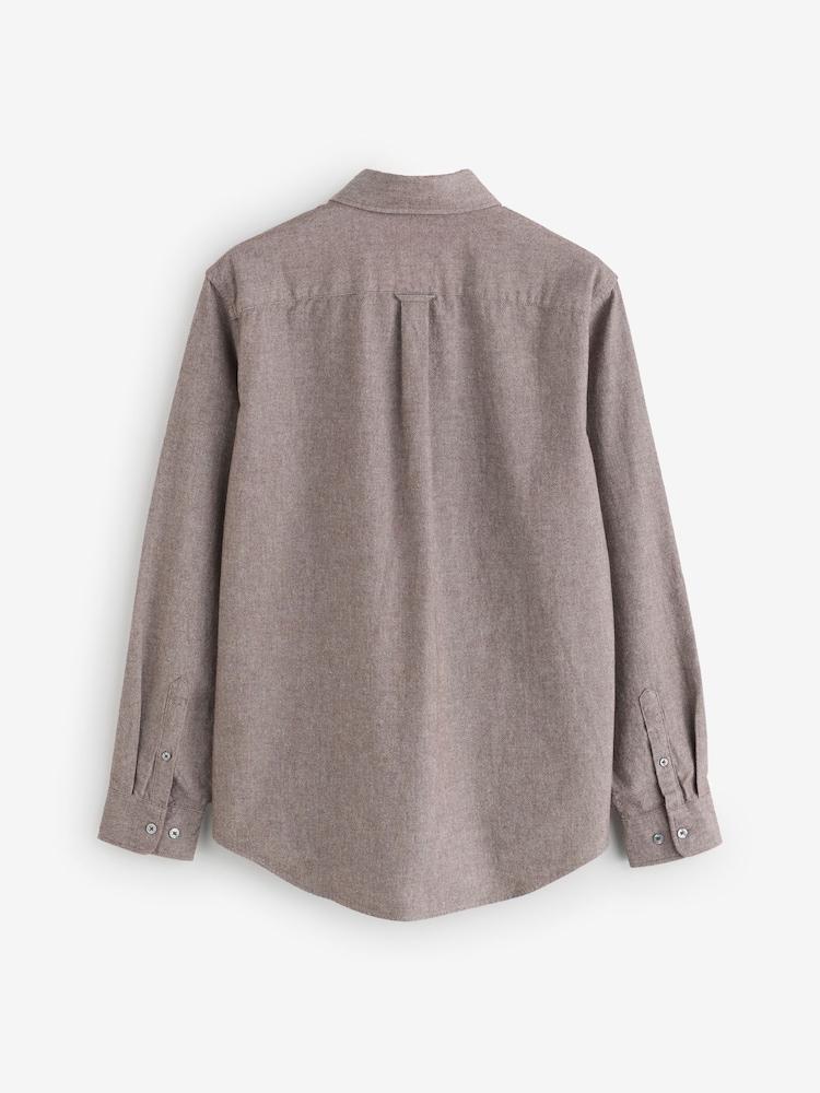 Gap Brown Oxford Shirt - Image 2 of 4 Gap Brown Oxford Shirt - Image 2 of 4