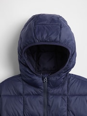 Gap Navy Blue Lightweight Puffer Jacket (4-13yrs) (4-13yrs) - Image 5 of 5