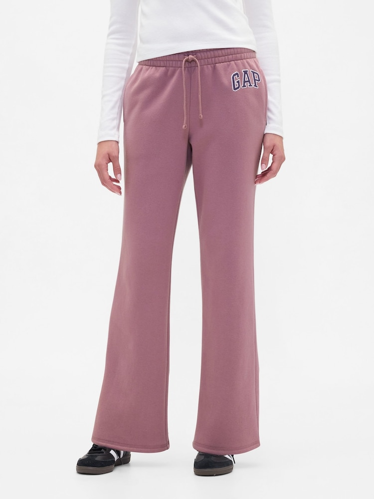 Gap Purple Logo Straight Joggers - Image 1 of 5 Gap Purple Logo Straight Joggers - Image 1 of 5