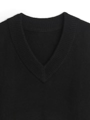 Gap Black V-Neck Sweatshirt - Image 5 of 5