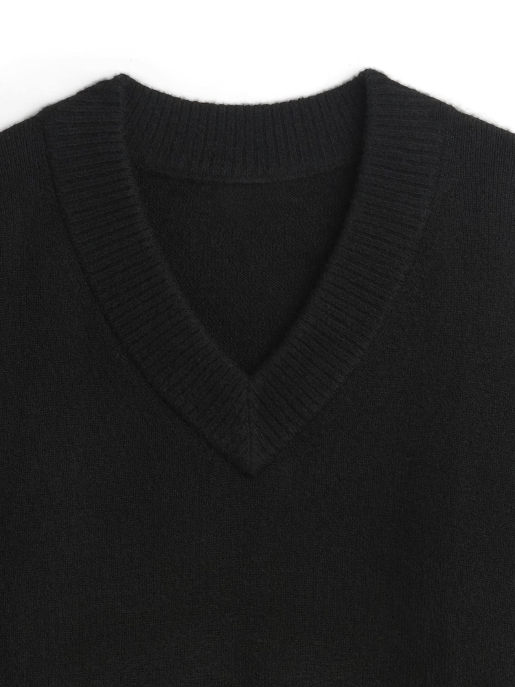 Gap Black V-Neck Sweatshirt - Image 5 of 5