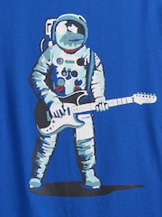 Gap Blue Graphic T-Shirt (4-13yrs) (4-13yrs) - Image 2 of 2