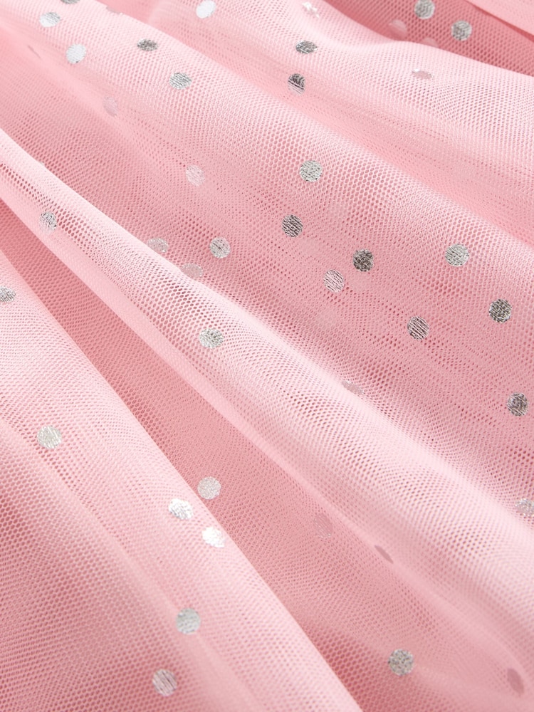 Gap Pink Mixed Media Bubble Dress (6mths-5yrs) (6mths-5yrs) - Image 4 of 4 Gap Pink Mixed Media Bubble Dress (6mths-5yrs) (6mths-5yrs) - Image 4 of 4