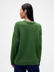 Gap Green Oversized Sweatshirt - Image 2 of 4