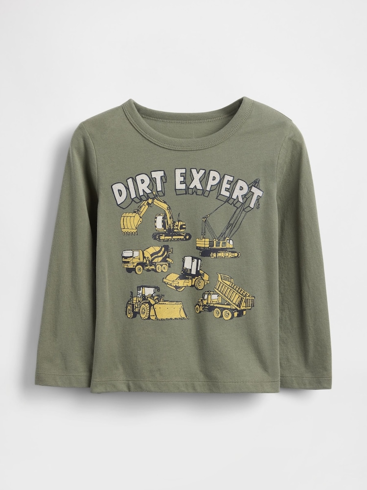 Gap Green Mix and Match Graphic T-Shirt (6mths-5yrs) (6mths-5yrs) - Image 1 of 2 Gap Green Mix and Match Graphic T-Shirt (6mths-5yrs) (6mths-5yrs) - Image 1 of 2