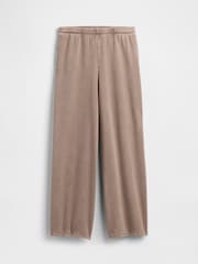 Gap Brown VintageSoft Baggy Wide-Leg Joggers - Image 1 of 2