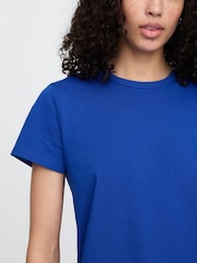 Gap Blue Favourite Crew Neck Short Sleeve T-Shirt - Image 4 of 5