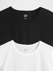 Gap White Favourite Crew Neck T-Shirts 2 Pack - Image 1 of 4