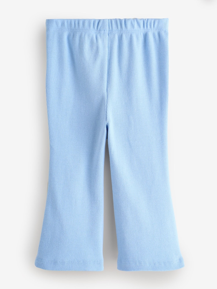 Gap Blue Mix and Match Rib Flare Leggings (6mths-5yrs) (6mths-5yrs) - Image 2 of 7