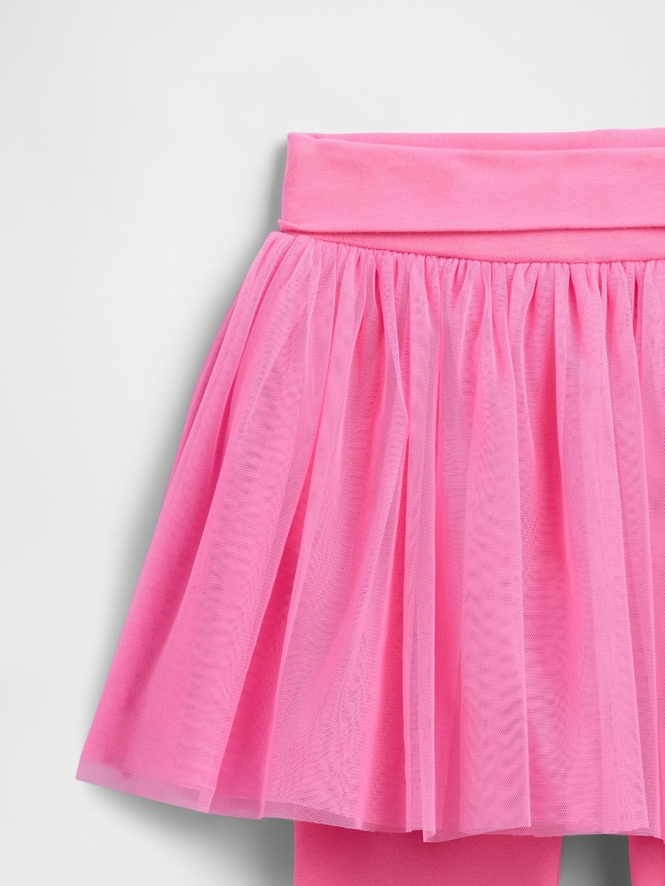 Gap Pink Tulle Skirt Leggings (6mths-5yrs) (6mths-5yrs) - Image 3 of 3