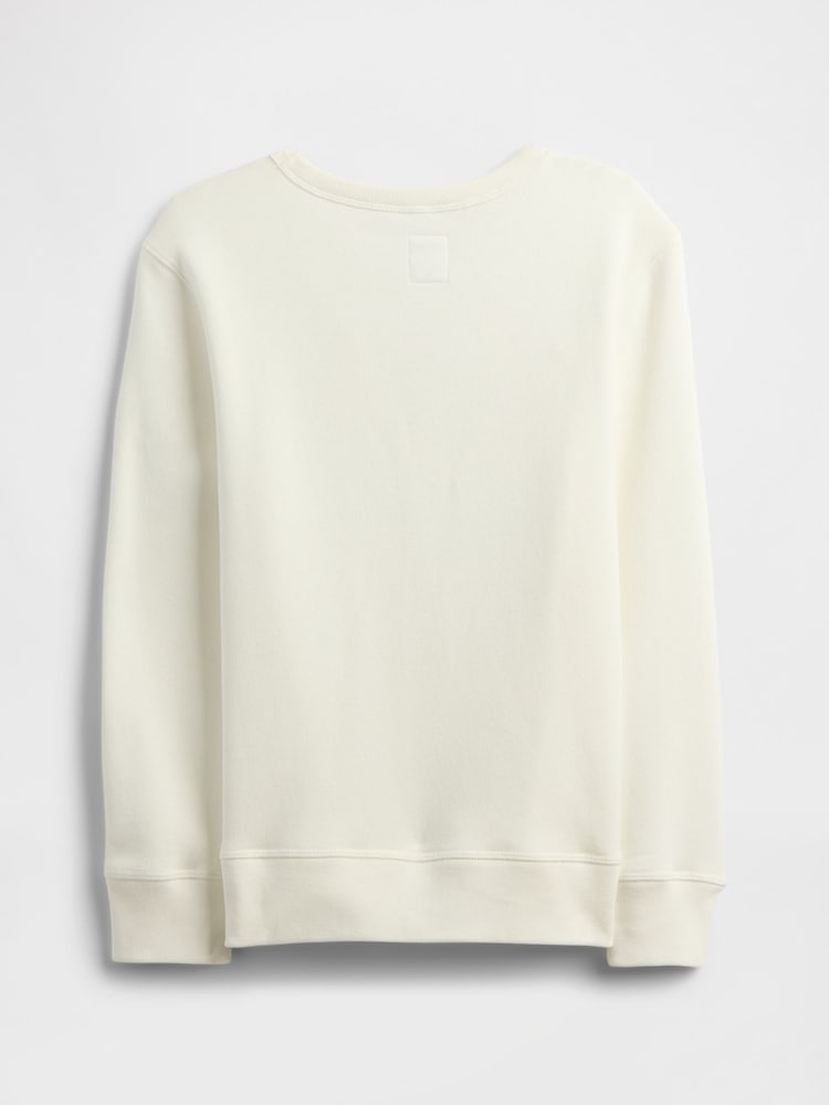 Gap Cream Logo Sweatshirt (4-13yrs) (4-13yrs) - Image 2 of 3