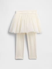 Gap White Tulle Skirt Leggings (6mths-5yrs) (6mths-5yrs) - Image 1 of 3