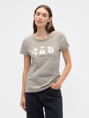Gap Grey Logo T-Shirt - Image 1 of 5
