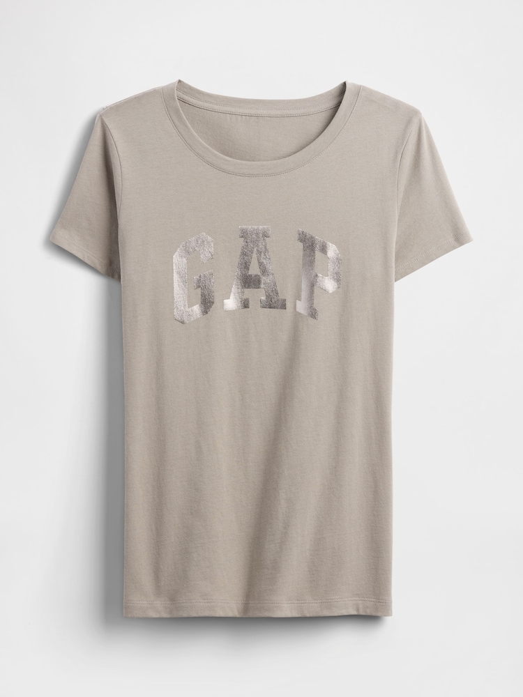 Gap Grey Logo T-Shirt - Image 5 of 5