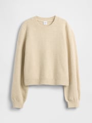 Crema - Gap CashSoft Crew Neck Jumper (4-13yrs) - Imagen 4 de 5