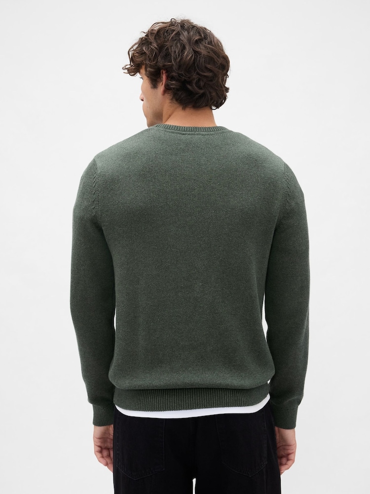 Gap Green Haze Classic Crew Neck Jumper - Image 2 of 4