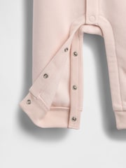 Gap Pink/White Disney Vintage Soft Varsity One-Piece (0-24mths) - Image 3 of 4