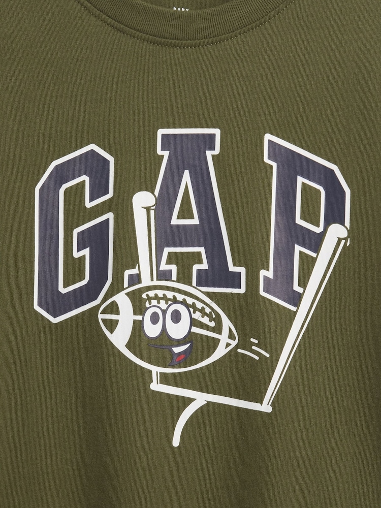 Gap Graphic Crew Neck Short Sleeve T-Shirt (6mths-5yrs) (6mths-5yrs) - Imagen 3 de 3