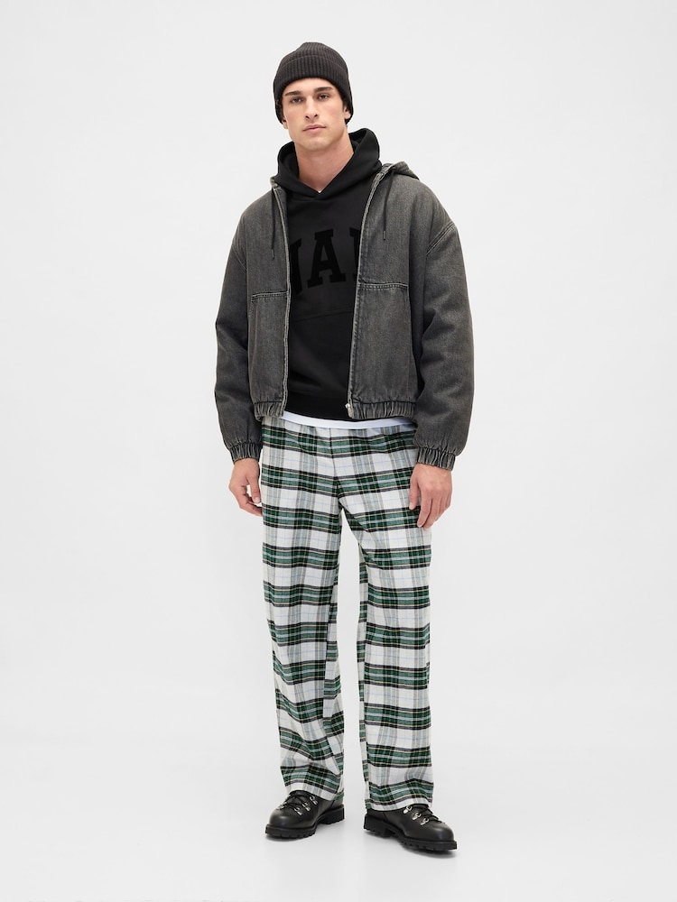 Gap Black VintageSoft NAP Logo Hoodie - Image 3 of 3 Gap Black VintageSoft NAP Logo Hoodie - Image 3 of 3