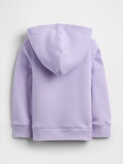 Gap Purple Logo Sherpa Lined Hoodie (6mths-5yrs) (6mths-5yrs) - Image 2 of 3
