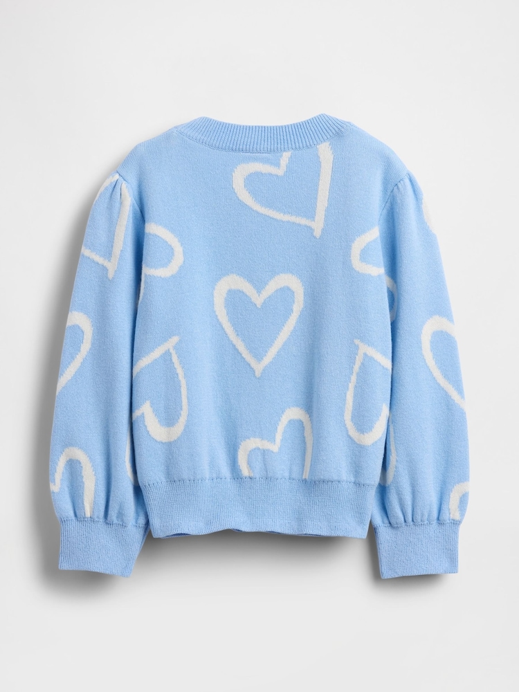 Gap Blue Crew Neck Sweatshirt (6mths-5yrs) - Image 2 of 2
