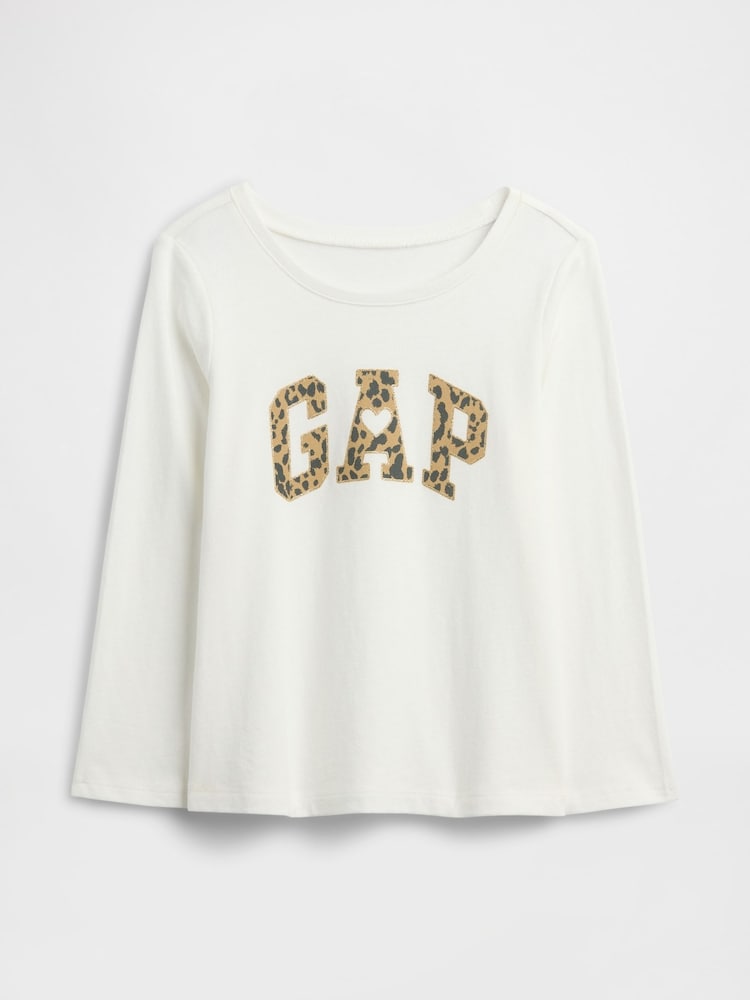 Gap White Graphic T-Shirt (6mths-5yrs) (6mths-5yrs) - Image 1 of 3