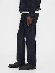 Gap Dark Wash Blue Relaxed Straight Jeans - Image 3 of 5