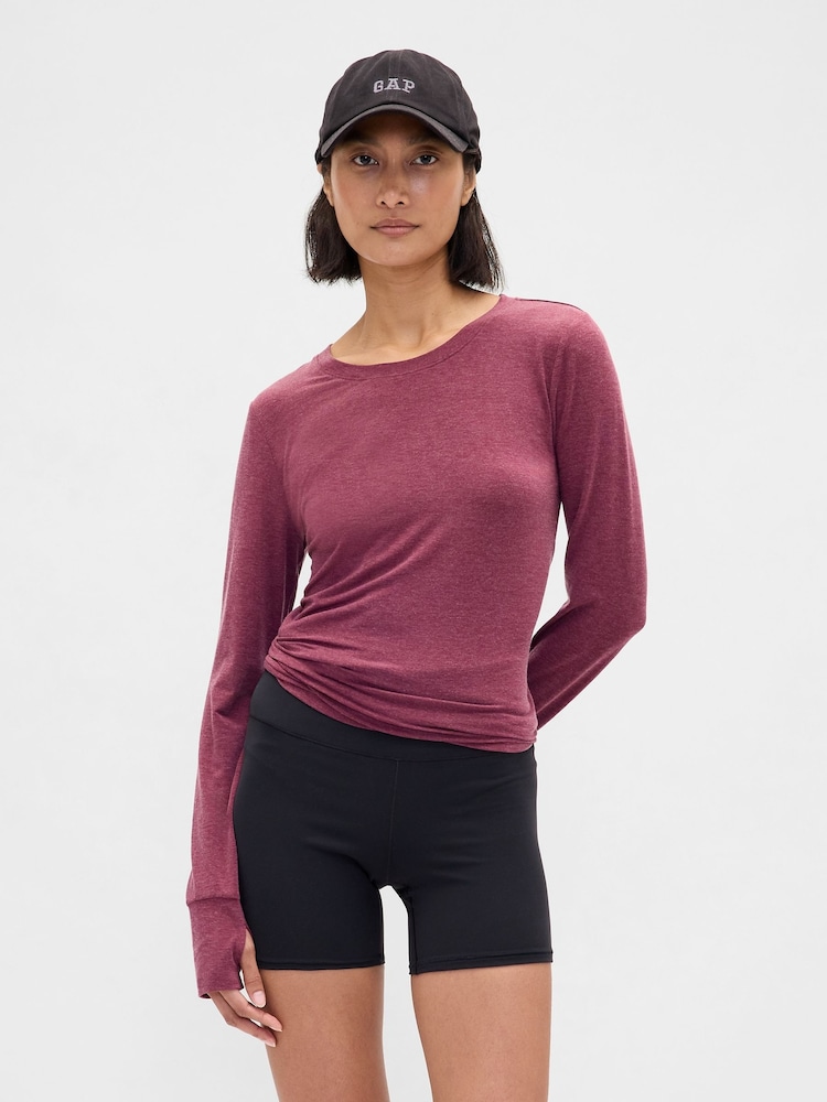 Gap Red Breathe T-Shirt - Image 1 of 3 Gap Red Breathe T-Shirt - Image 1 of 3