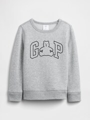 Gap Grey Logo Sweatshirt (6mths-5yrs) - Image 1 of 3
