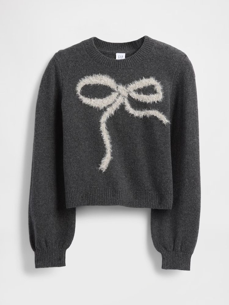 Gris - Gap CashSoft Crew Neck Jumper (4-13yrs) - Imagen 1 de 3