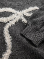 Gris - Gap CashSoft Crew Neck Jumper (4-13yrs) - Imagen 2 de 3