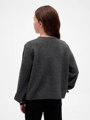 Gris - Gap CashSoft Crew Neck Jumper (4-13yrs) - Imagen 3 de 3