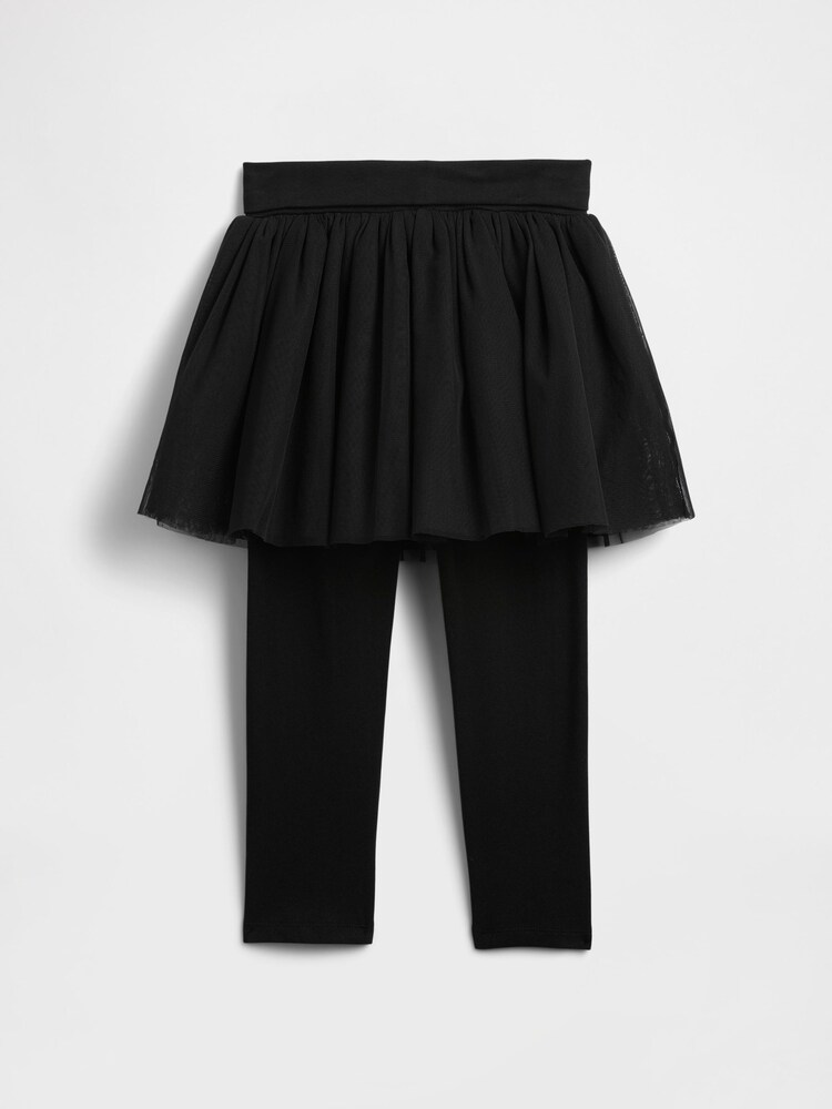 Gap Black Tulle Skirt Leggings (6mths-5yrs) (6mths-5yrs) - Image 2 of 3