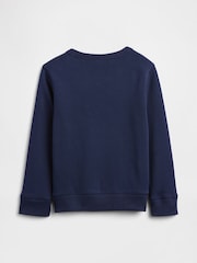 Gap Blue Logo Sweatshirt (6mths-5yrs) - Image 2 of 3