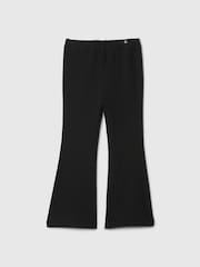 Gap Black Mix and Match Rib Flare Leggings (6mths-5yrs) (6mths-5yrs) - Image 1 of 1