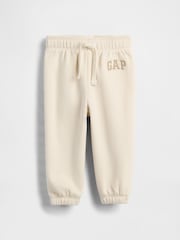 Gap Cream Vintage Soft Logo Joggers (Newborn-24mths) (0-24mths) - Image 1 of 3