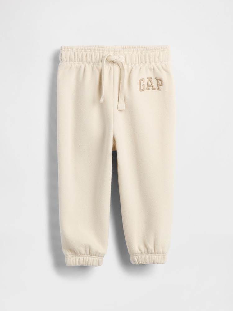 Gap Cream Vintage Soft Logo Joggers (Newborn-24mths) (0-24mths) - Image 1 of 3