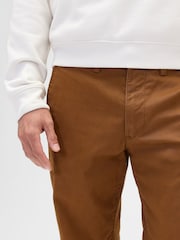 Gap Brown Essential Chinos in Straight Fit - Image 5 of 6