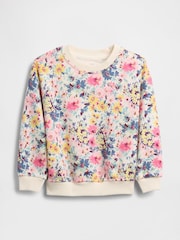 Gap White Vintage Soft Logo Sweatshirt (6mths-5yrs) (6mths-5yrs) - Image 1 of 3