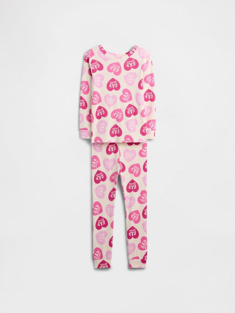Gap White Barbie Cotton Pyjamas Set (6mths-5yrs) (6mths-5yrs) - Image 1 of 3 Gap White Barbie Cotton Pyjamas Set (6mths-5yrs) (6mths-5yrs) - Image 1 of 3