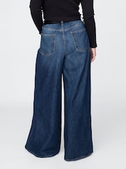 Gap Blue Low Rise Extra Baggy Jeans - Image 4 of 6
