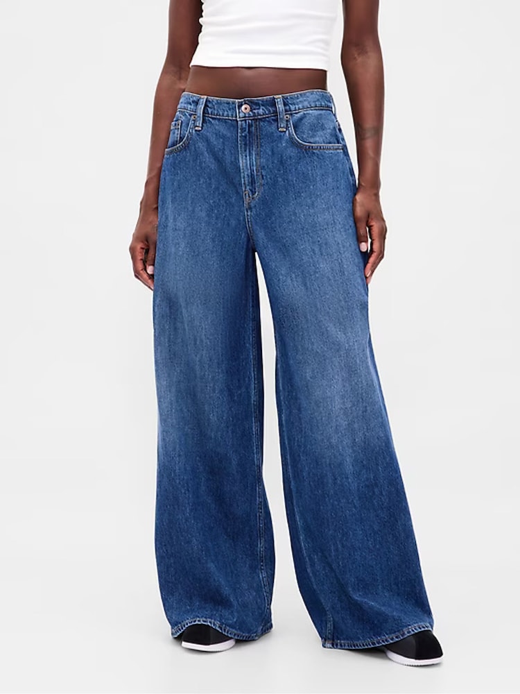 Gap Blue Low Rise Extra Baggy Jeans - Image 8 of 8 Gap Blue Low Rise Extra Baggy Jeans - Image 8 of 8