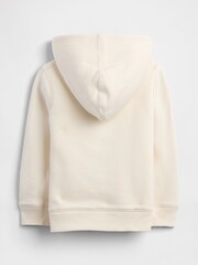 Gap Cream Logo Sherpa Lined Hoodie (6mths-5yrs) (6mths-5yrs) - Image 2 of 3