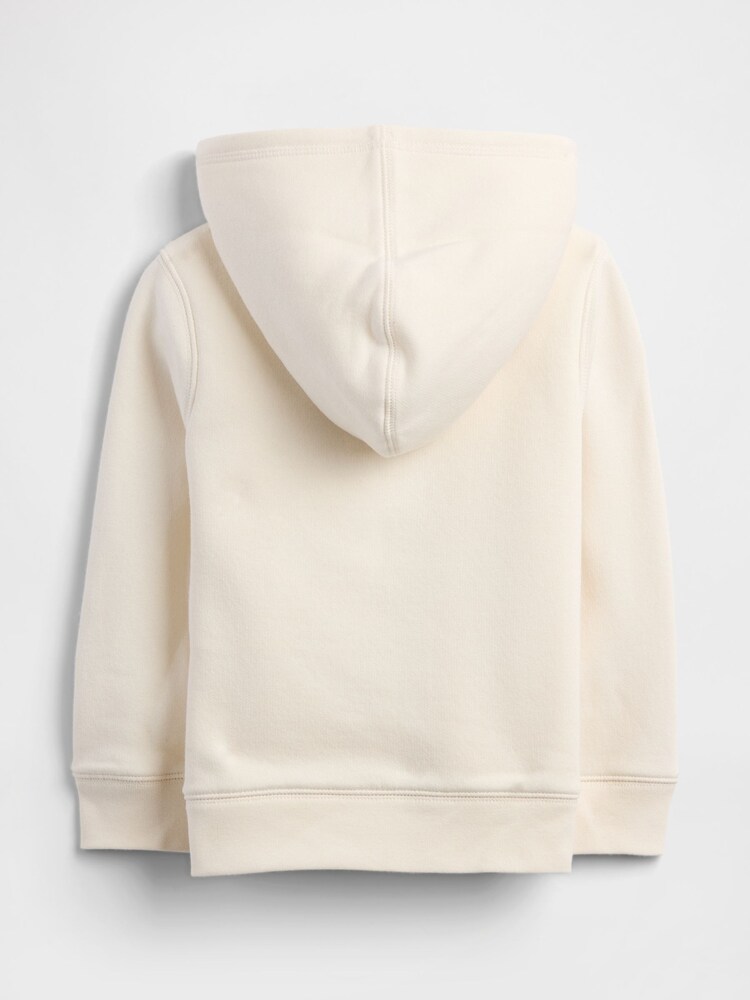 Gap Cream Logo Sherpa Lined Hoodie (6mths-5yrs) (6mths-5yrs) - Image 2 of 3