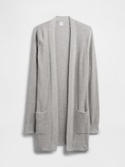 Gap Grey Long Open Cardigan - Image 4 of 5
