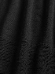 Gap Black Merino Crew Neck Sweatshirt - Image 4 of 4